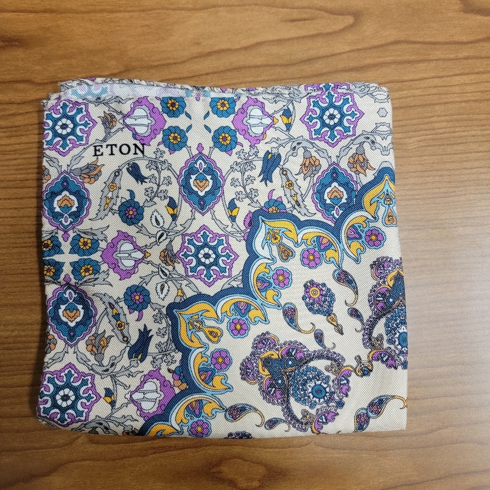 Eton Pocket Square. NWT.